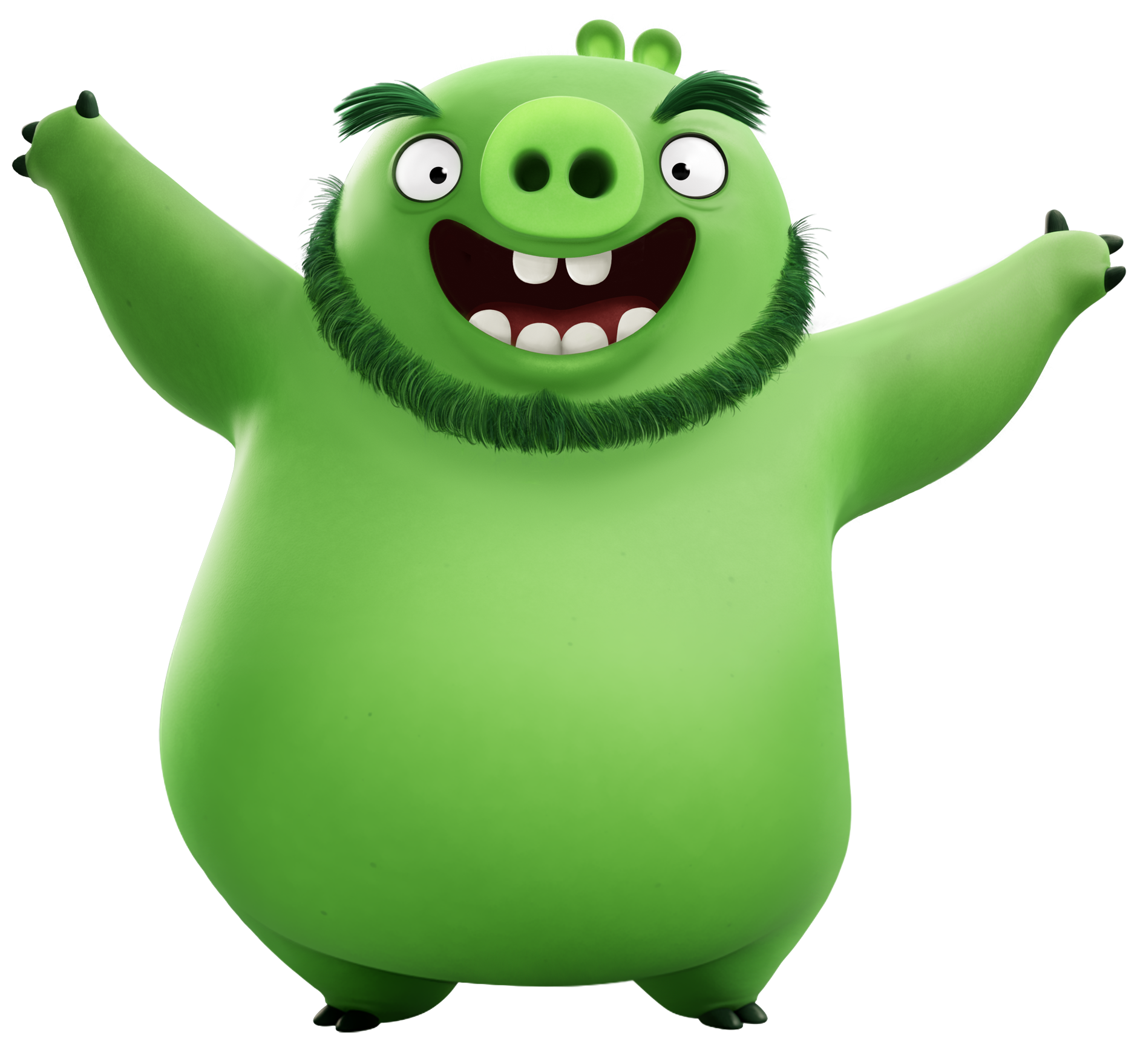 Angry Birds Pig Transparent PNG Image Transparent Background 