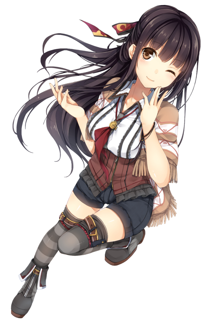 Download Manga Girl Anime Girls Anime School Girl Art And  Anime Girl  Transparent Render PNG Image with No Background  PNGkeycom