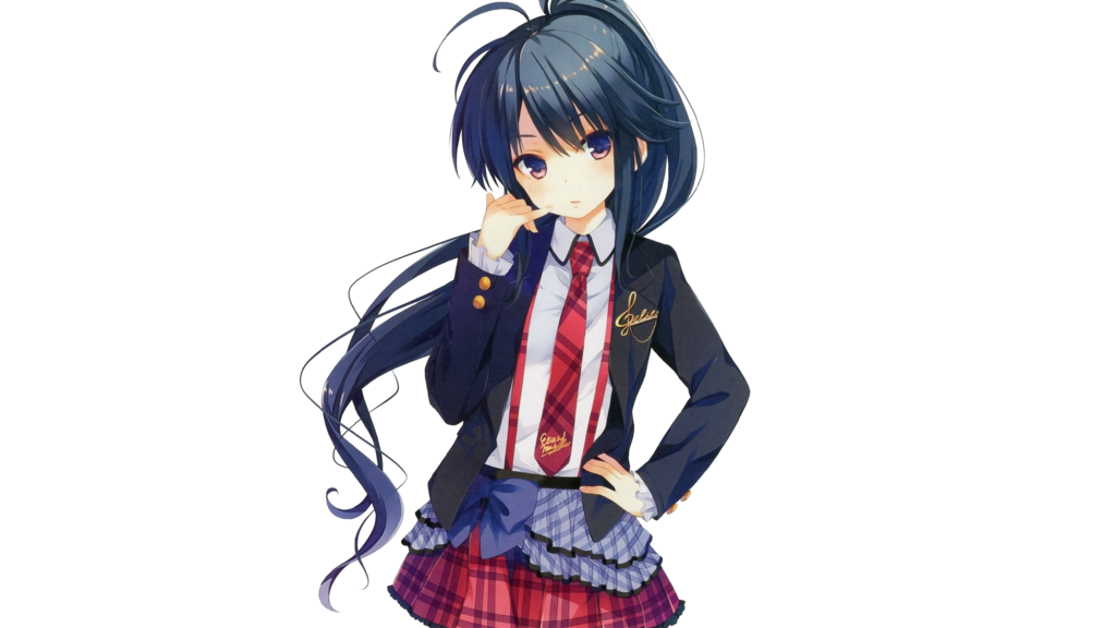 Anime girl PNG transparent image download, size: 1191x670px