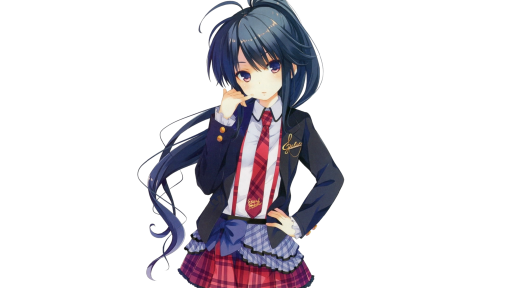 Anime girl PNG transparent image download, size: 447x597px