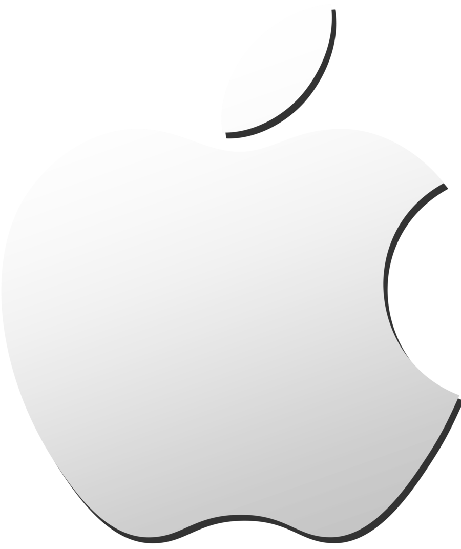 Apple logo PNG transparent image download, size: 900x1071px