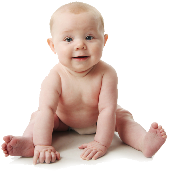 Baby PNG transparent image download, size: 586x602px