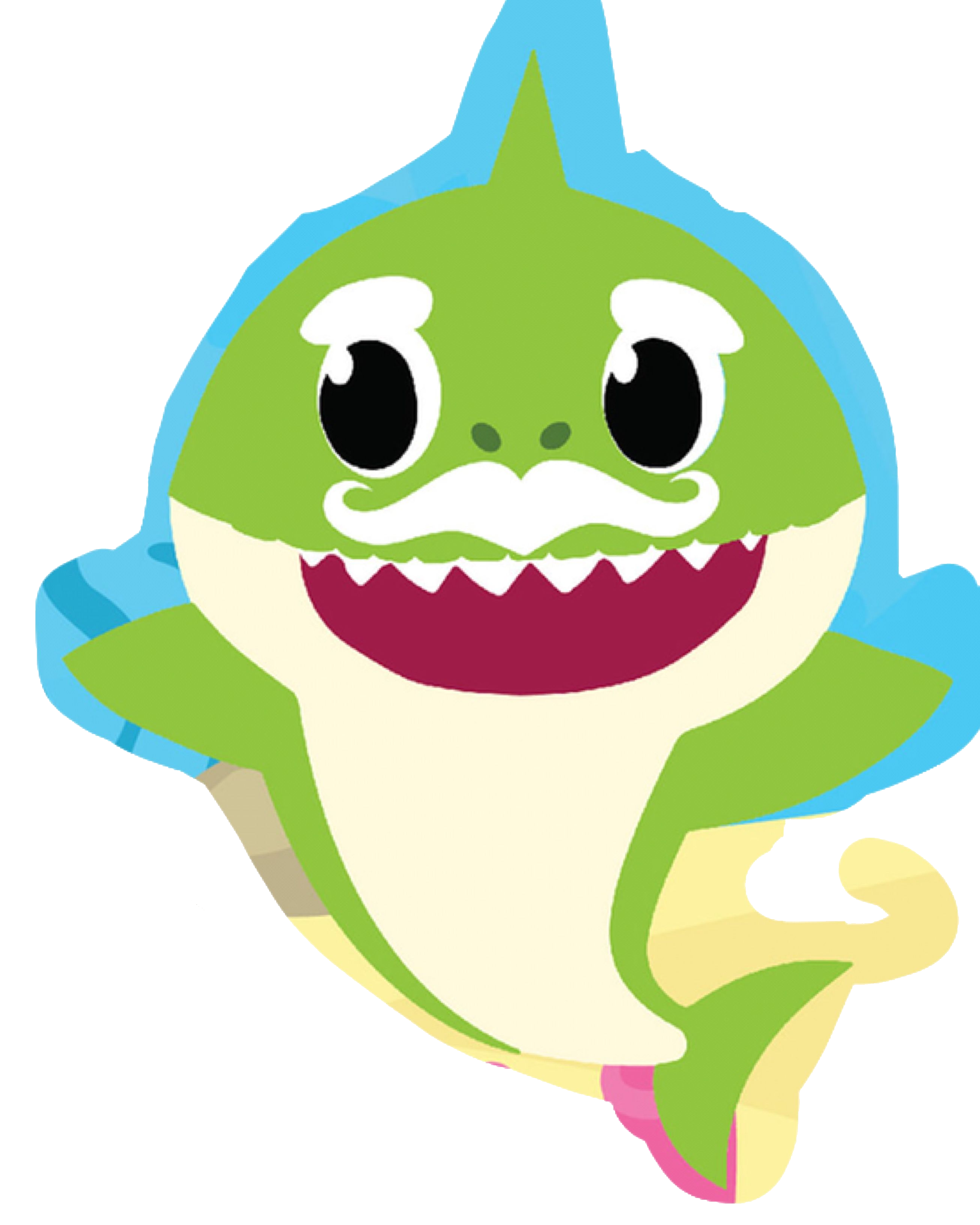 Baby Shark PNG transparent image download, size: 2611x3264px