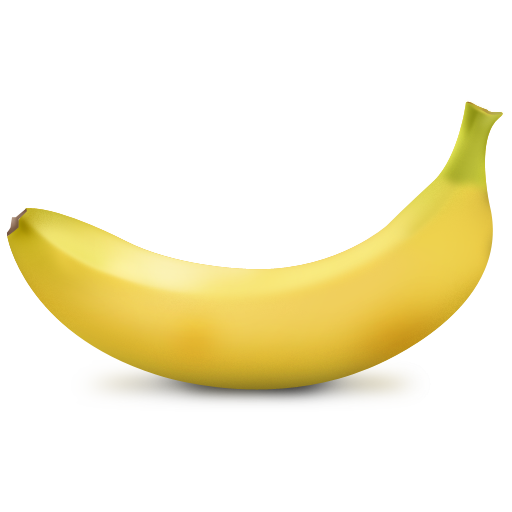 banana PNG image transparent image download, size: 512x512px