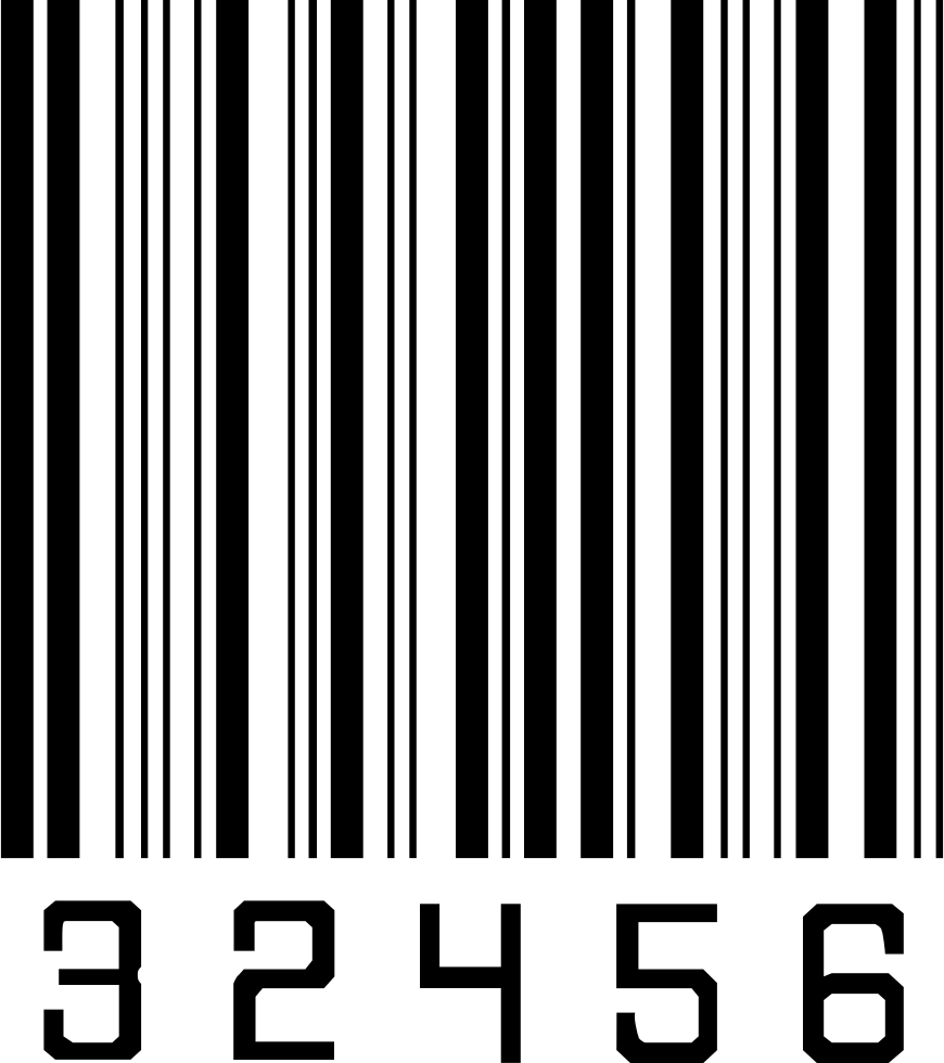 magazine barcode vector