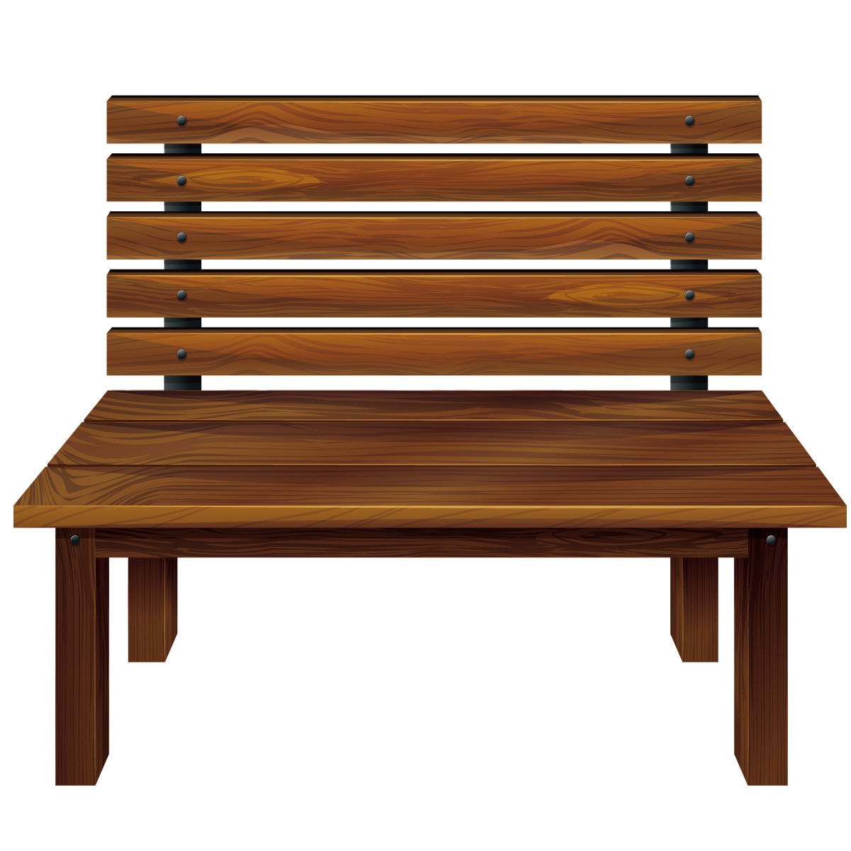 Bench furniture PNG transparent image download, size: 1200x1200px