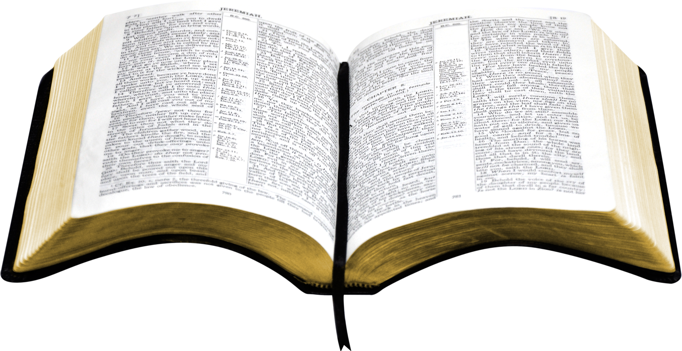 open bible PNG transparent image download, size: 2173x1118px