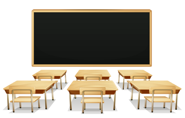classroom blackboard PNG transparent image download, size: 600x383px