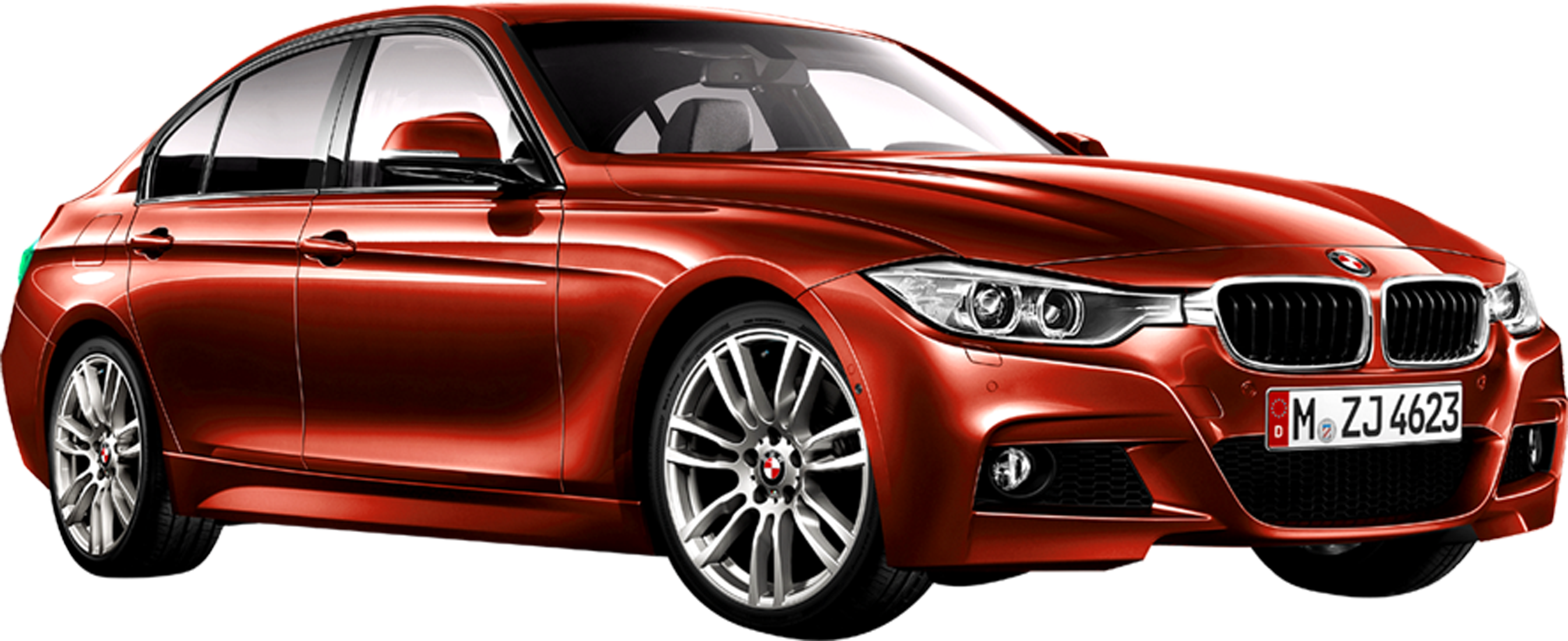red bmw png