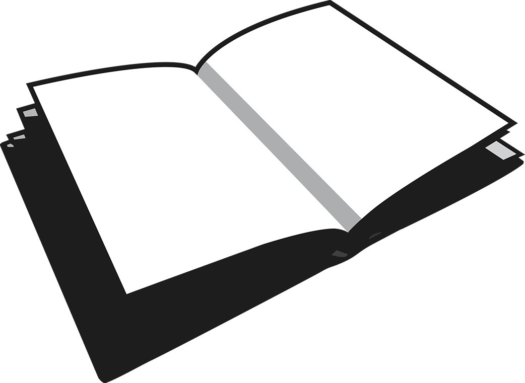 Book Black And White png download - 2000*1769 - Free Transparent