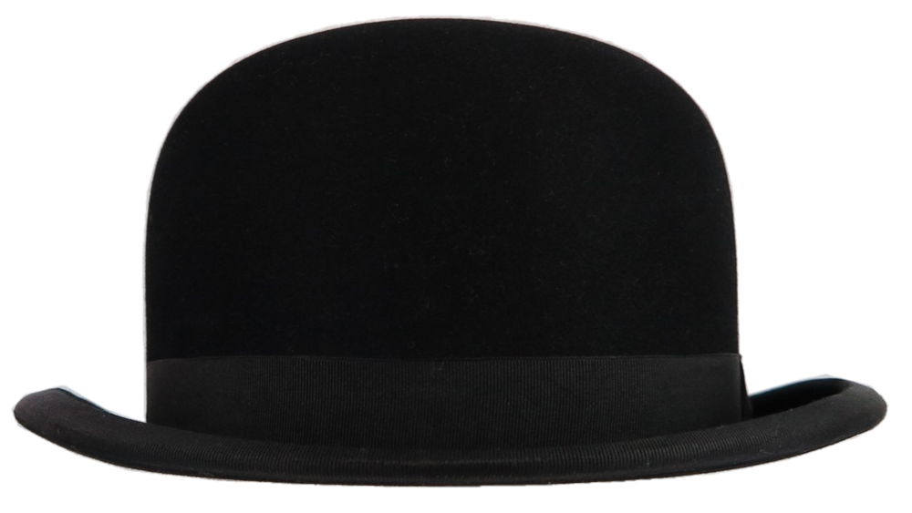 Bowler hat PNG transparent image download, size: 1000x563px