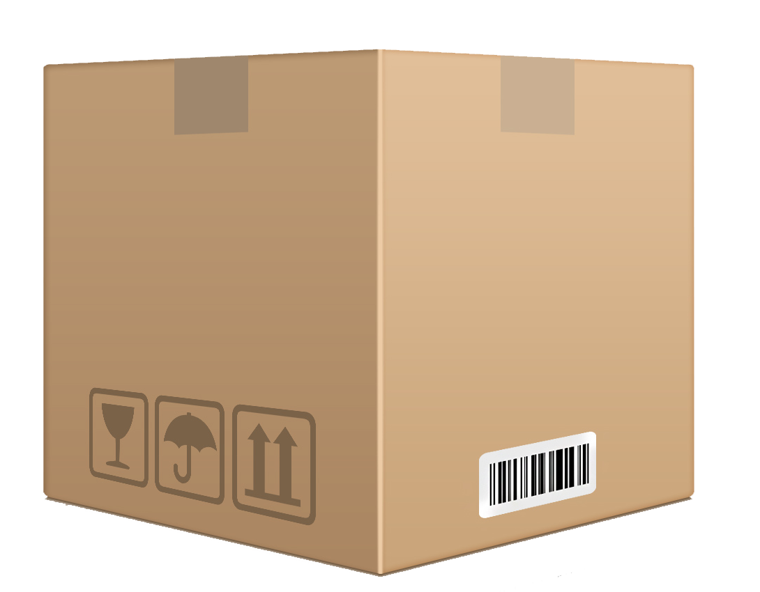 Cardboard box PNG transparent image download, size: 1090x850px