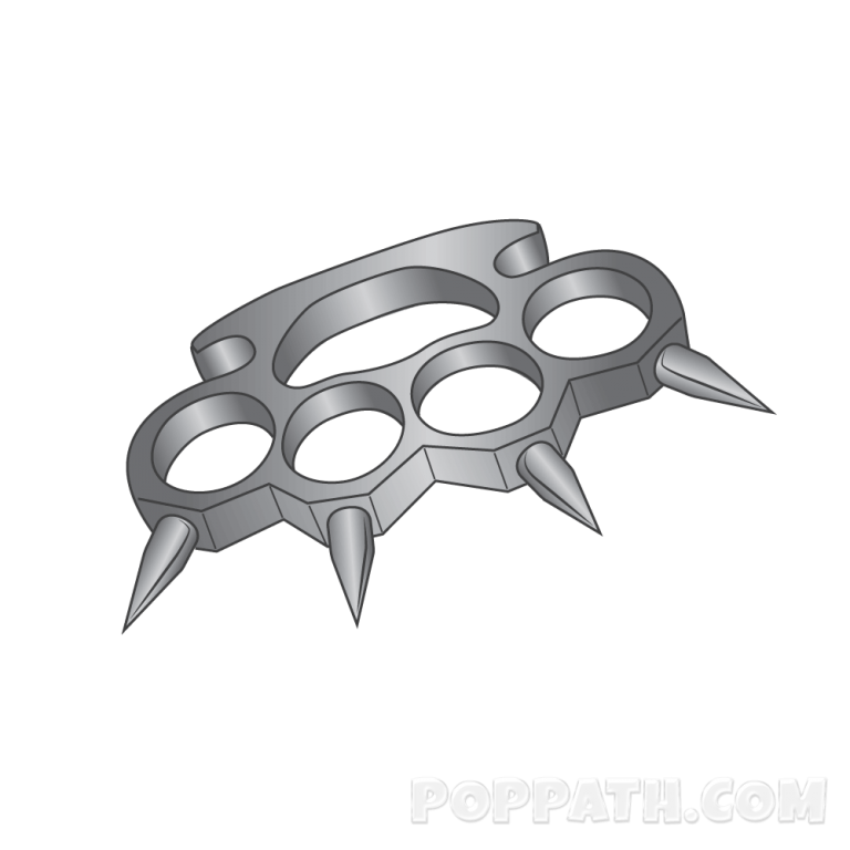 Brass knuckles PNG transparent image download, size: 768x768px