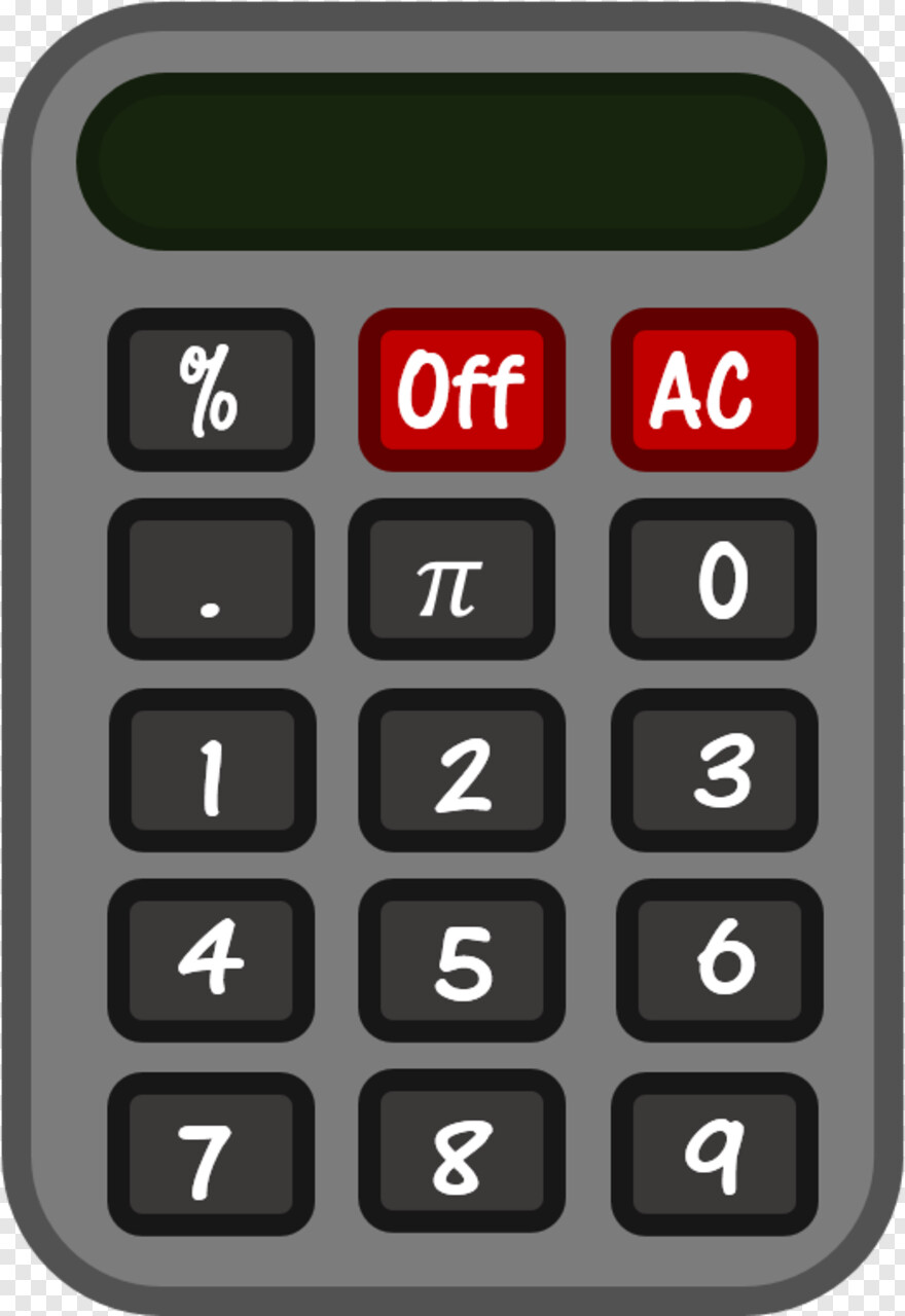 Calculator PNG transparent image download, size: 880x1280px