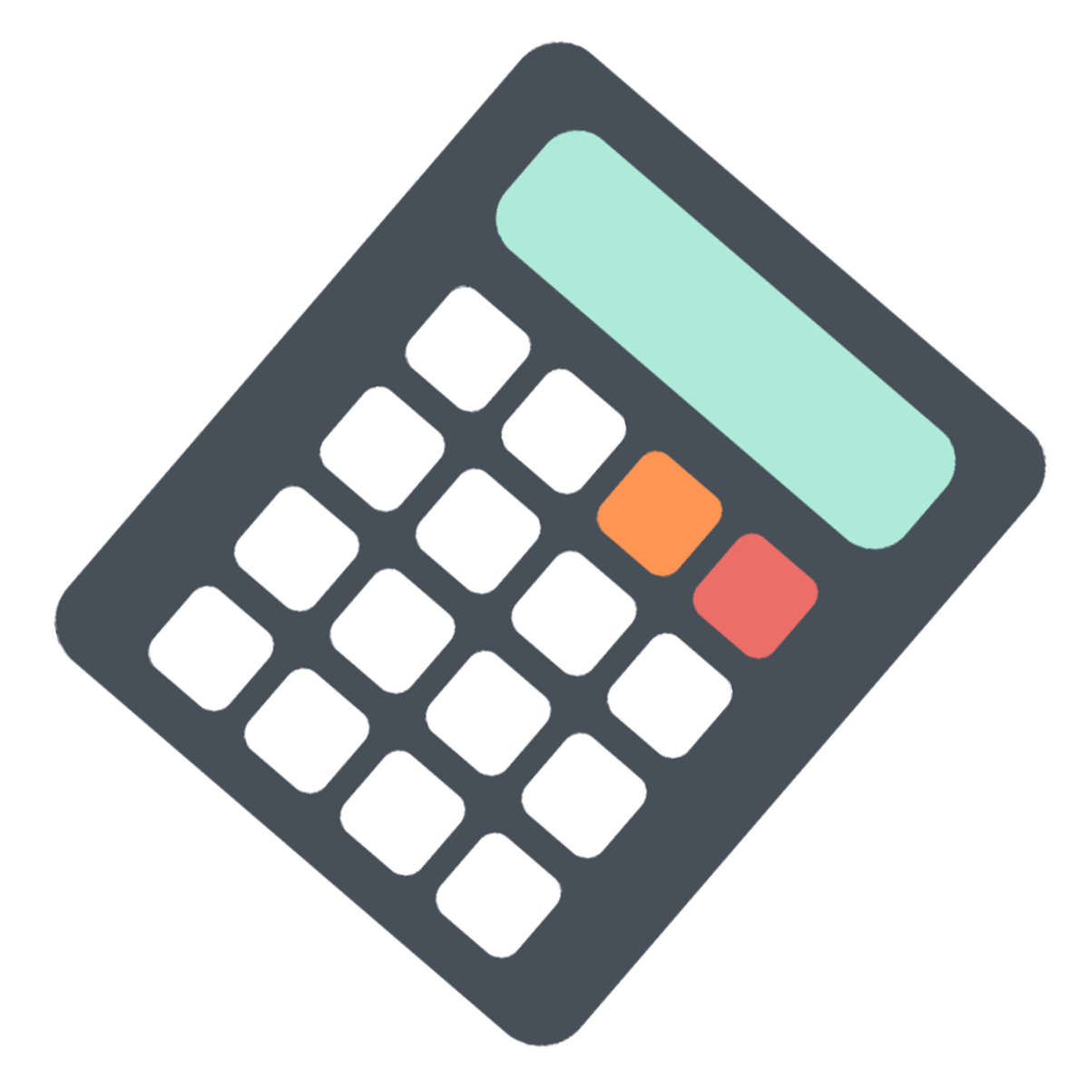 Calculator PNG transparent image download, size: 1200x1200px