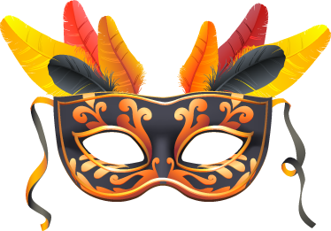 Máscara de carnaval png imágenes