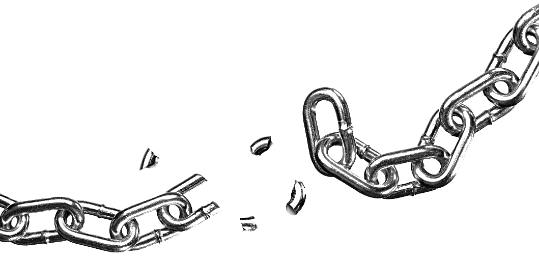 broken chain sketch