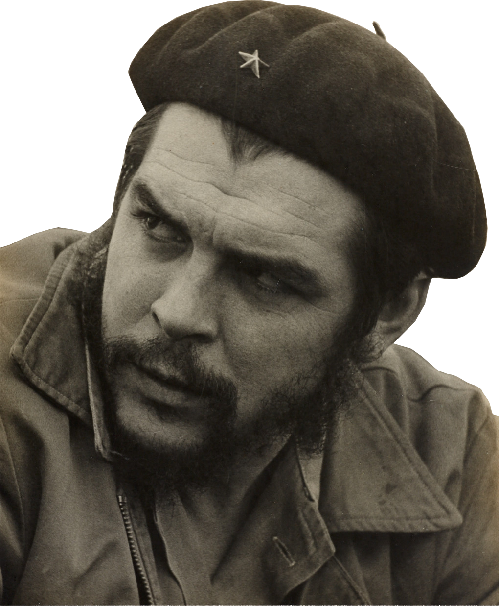 Che Guevara PNG transparent image download, size: 1020x1237px