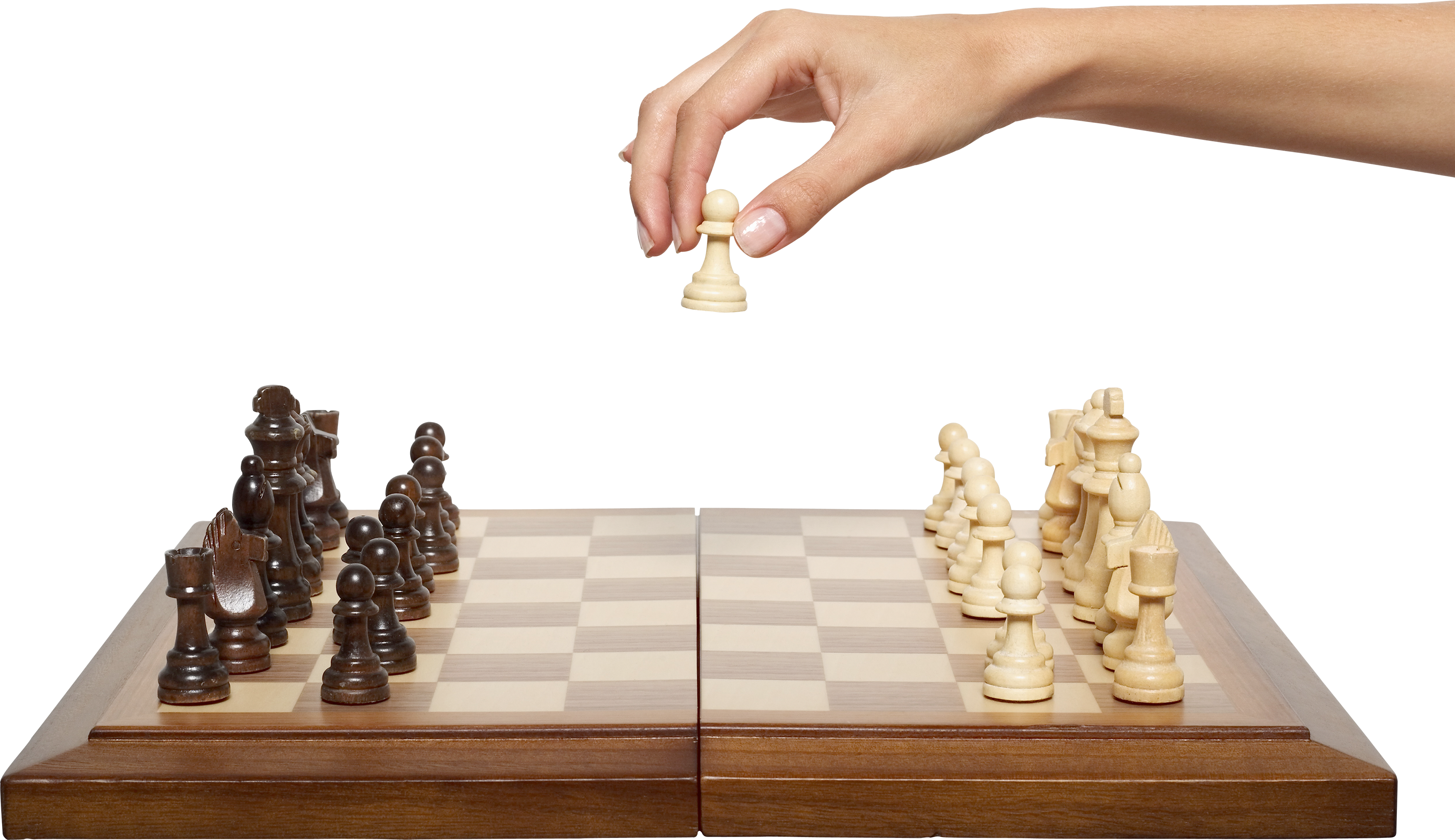 HD wallpaper: background, the game, hand, chess