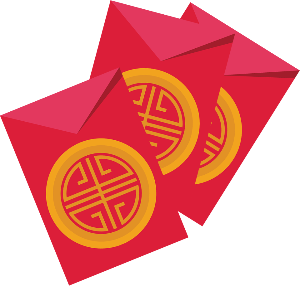 Vietnam Red Packet PNG Transparent Images Free Download, Vector Files