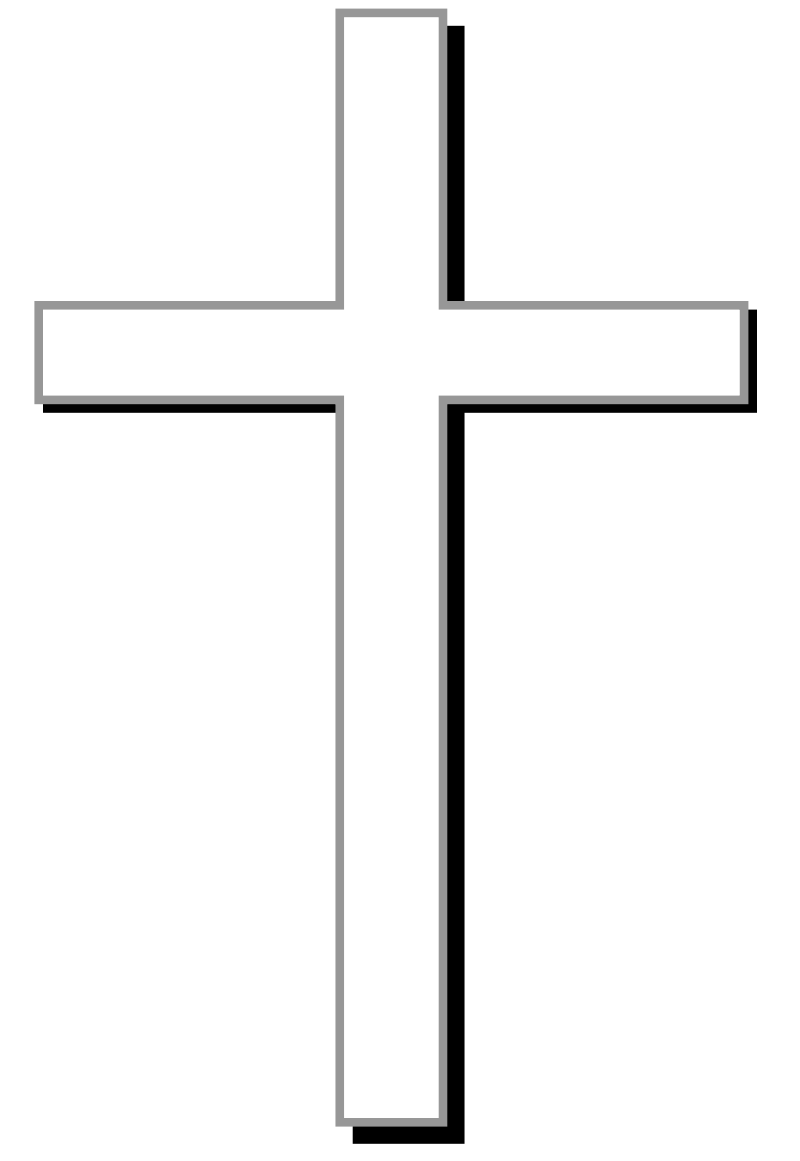 Christian cross PNG transparent image download, size: 800x1161px