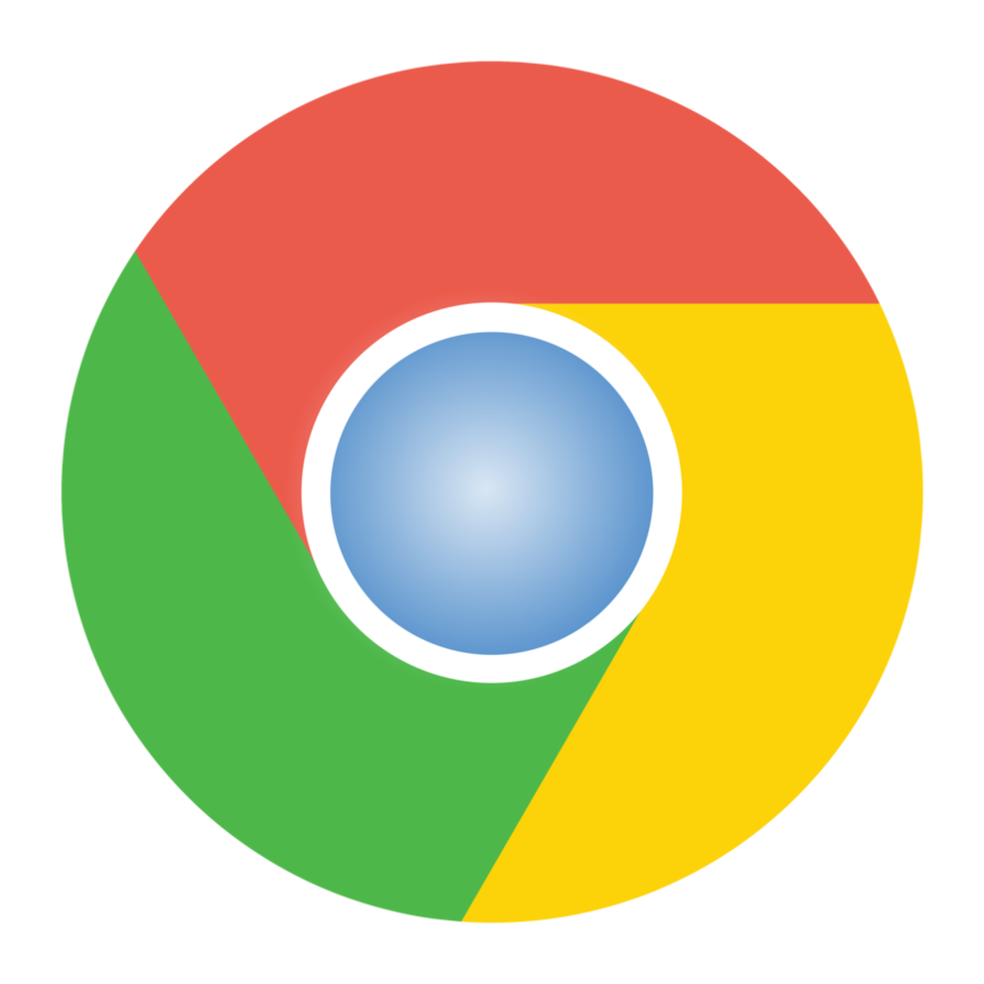 chrome logo transparent background