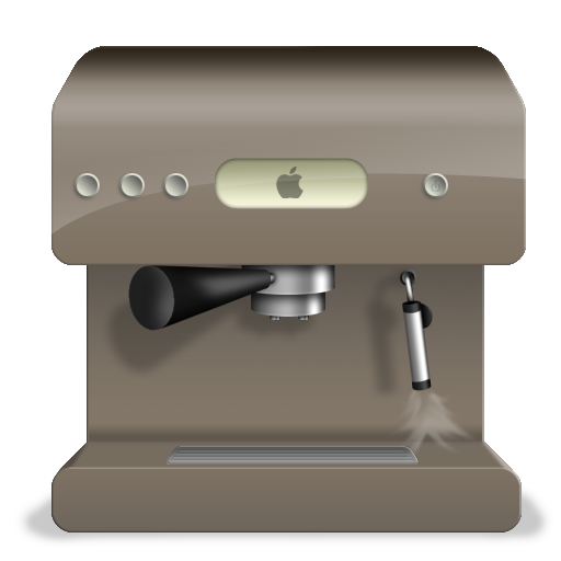 Coffee machine PNG transparent image download, size: 512x512px