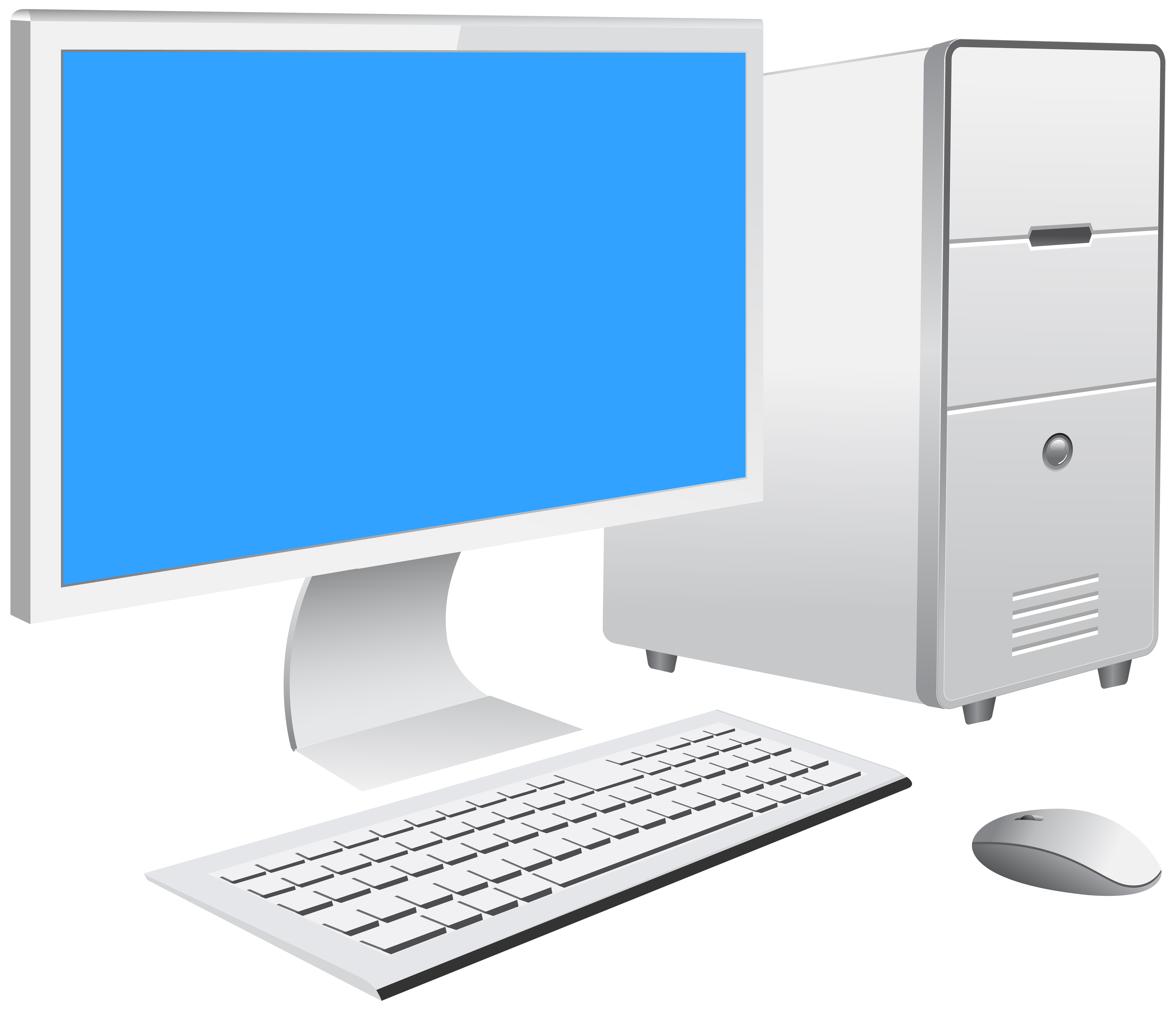 Computer Desktop Pc Png Transparent Image Download Size 8000x6874px