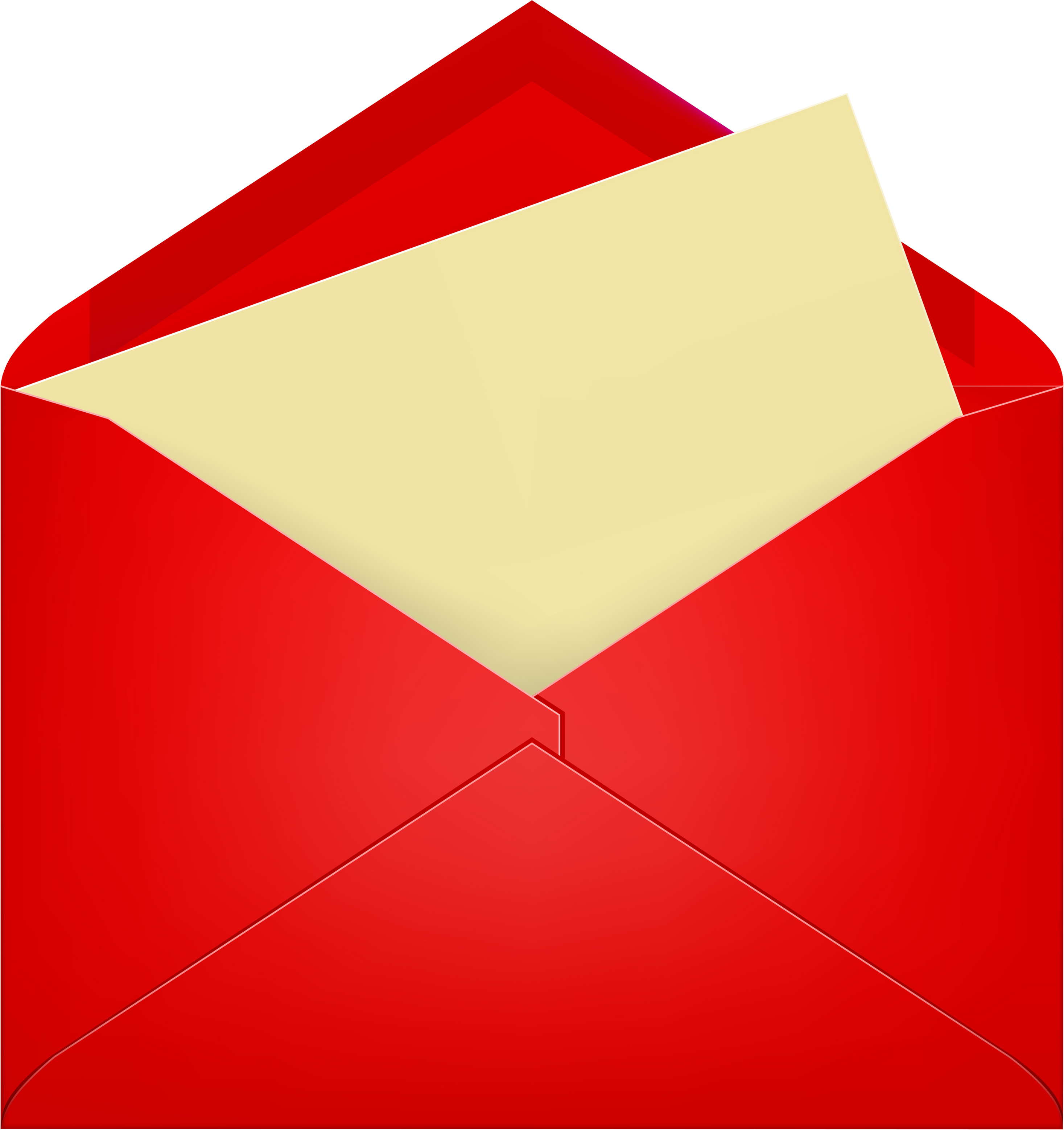 Envelope PNG transparent image download, size: 2934x3116px