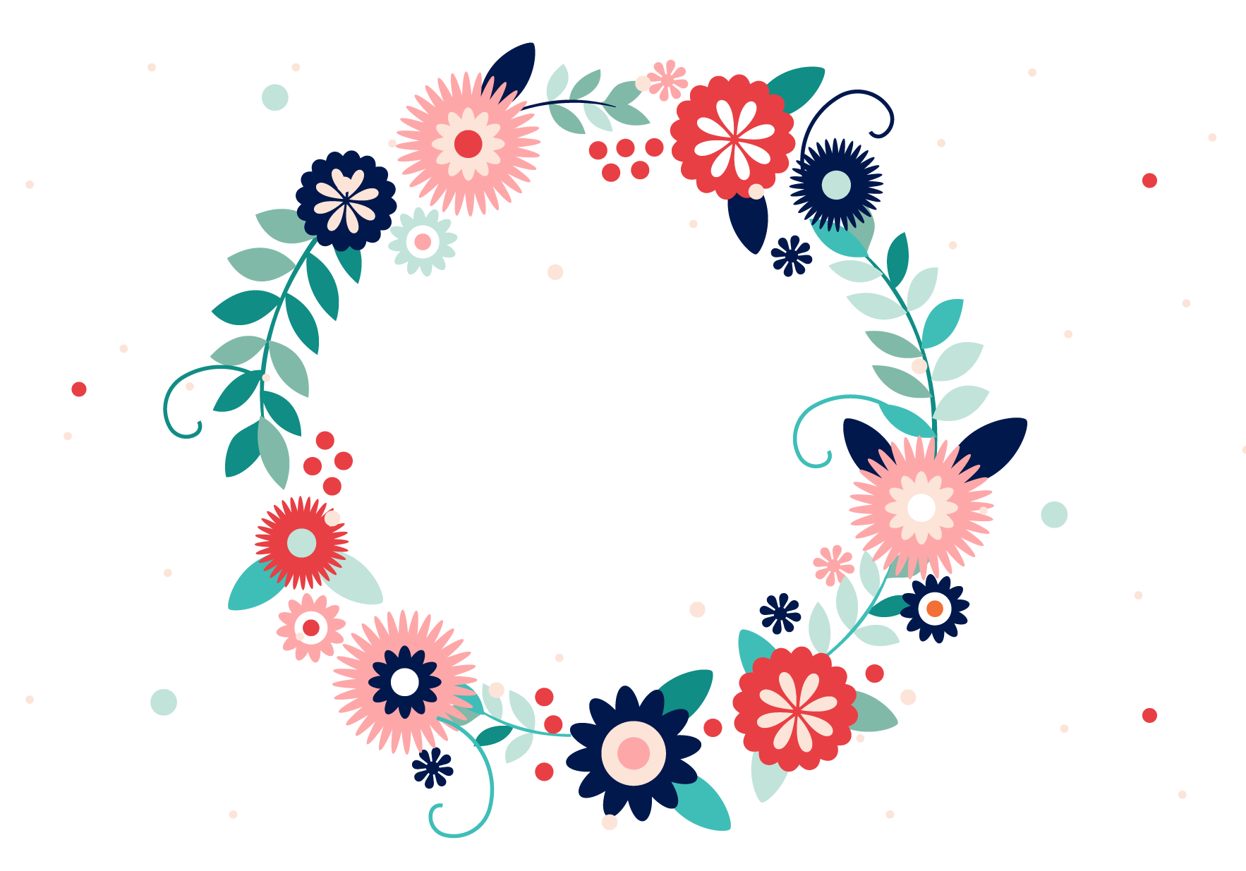floral vector png