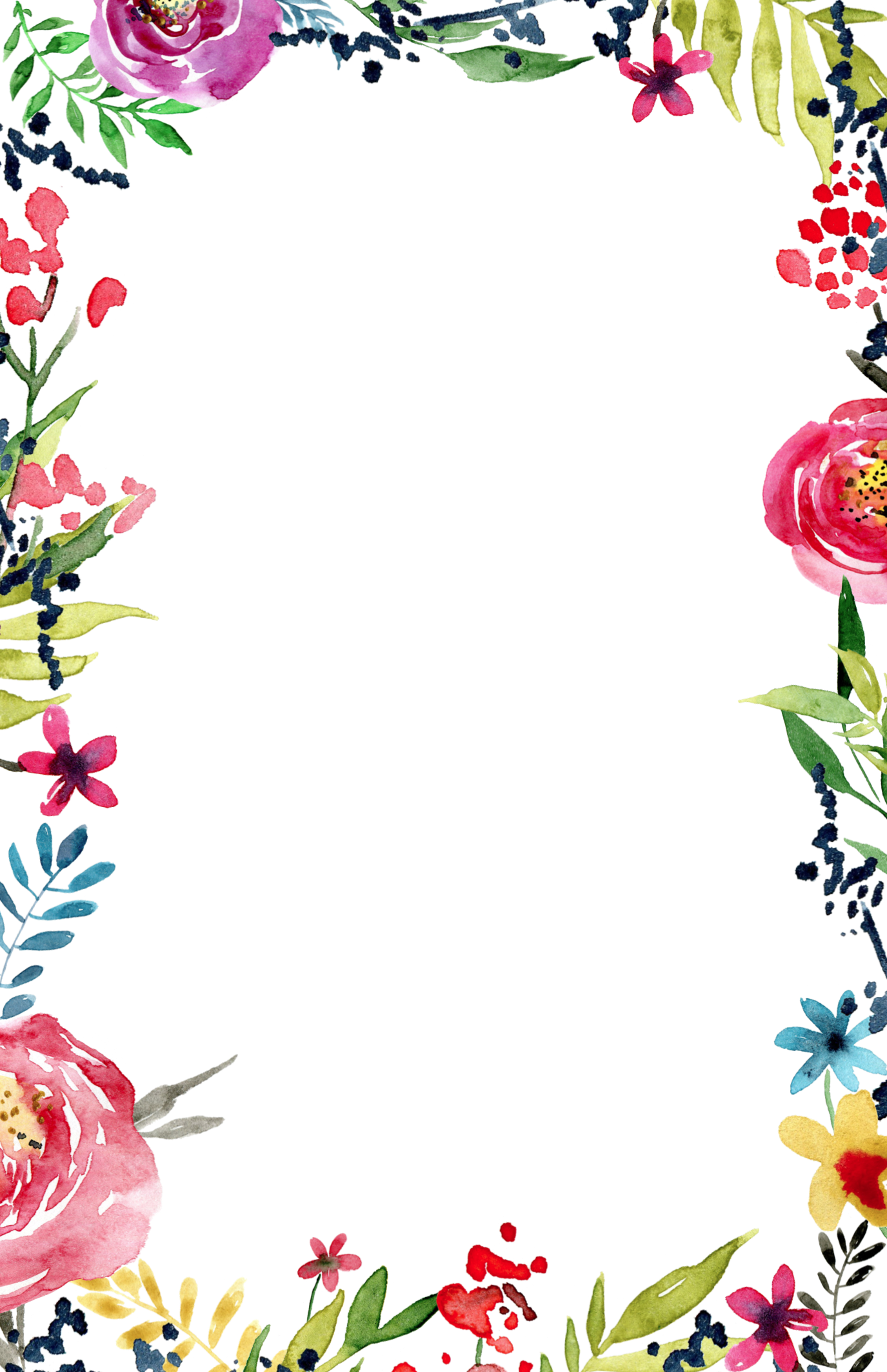 Frames Borders For Paper Flower - Good Morning Images With Borders Png,Paper  Flower Png - free transparent png images 
