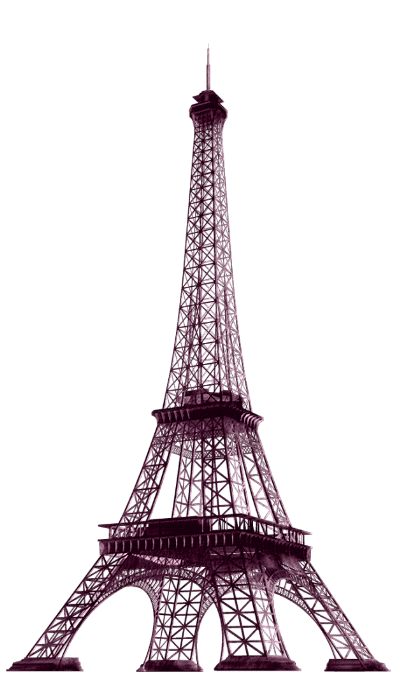 France Eifel tower PNG transparent image download, size: 636x854px