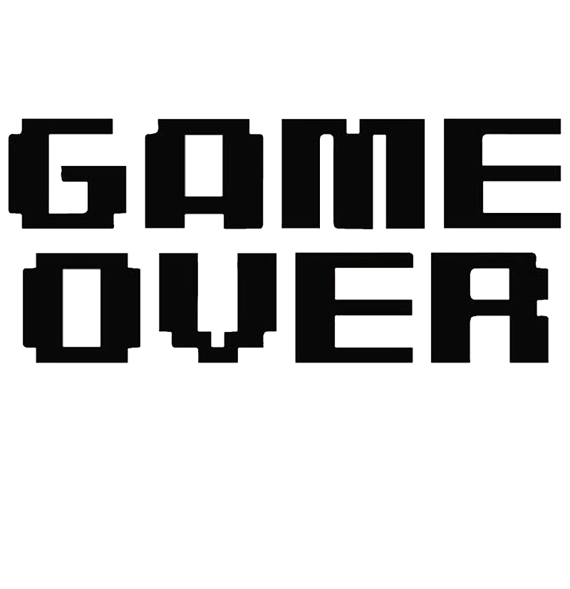 Game Over Png Transparent Image Download Size 800x827px
