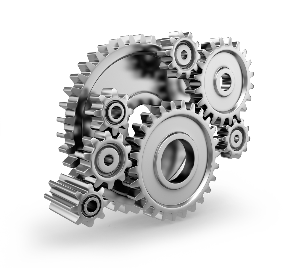 Gears PNG transparent image download, size: 1000x904px