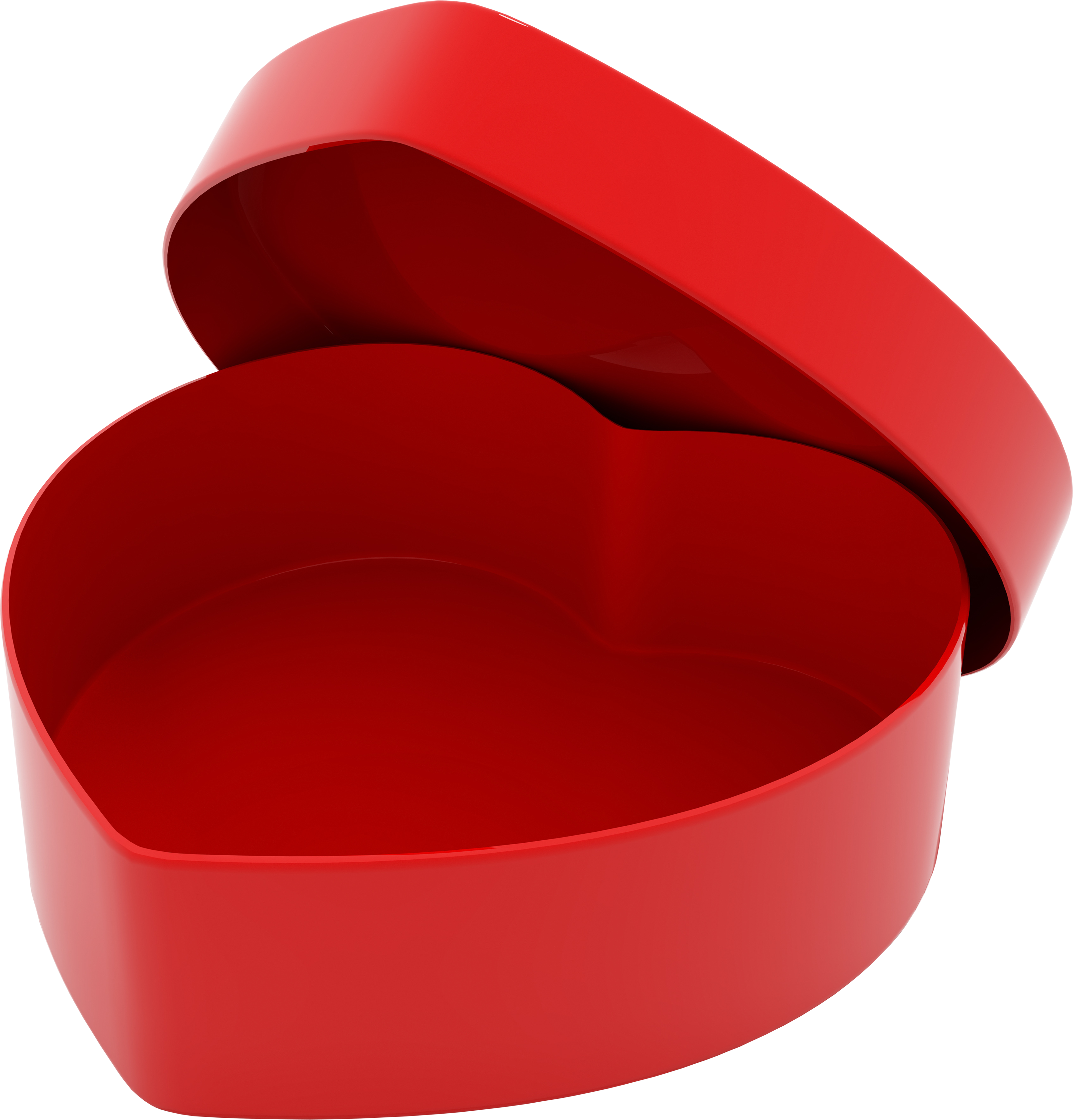 heart gift box PNG image transparent image download, size: 3333x3481px