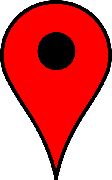 Google Maps pin PNG red transparent transparent image download, size:  372x594px