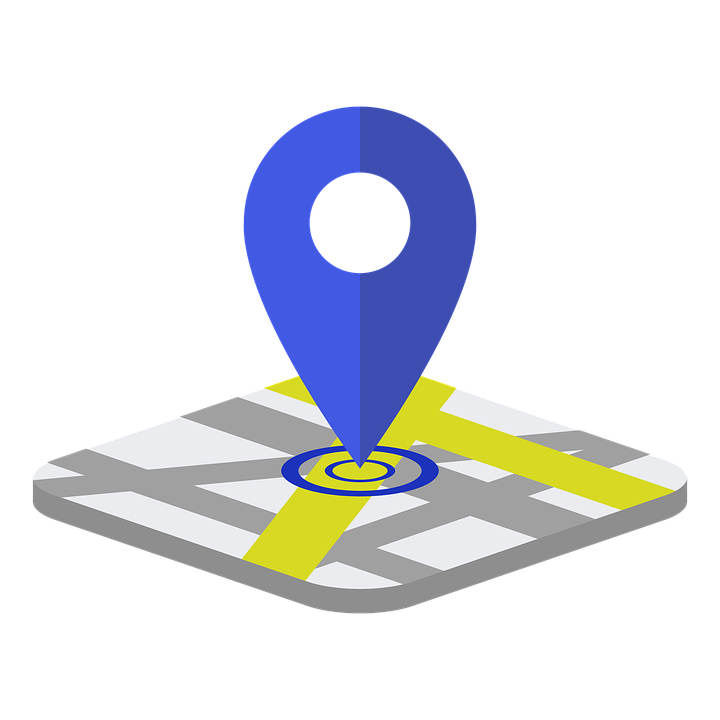 GPS location pointer pin icon vector. Map pointer icon vector design Stock  Vector Image & Art - Alamy