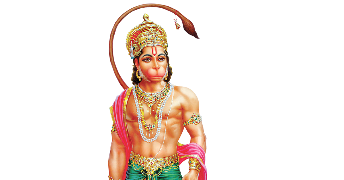 Hanuman PNG transparent image download, size: 1200x630px