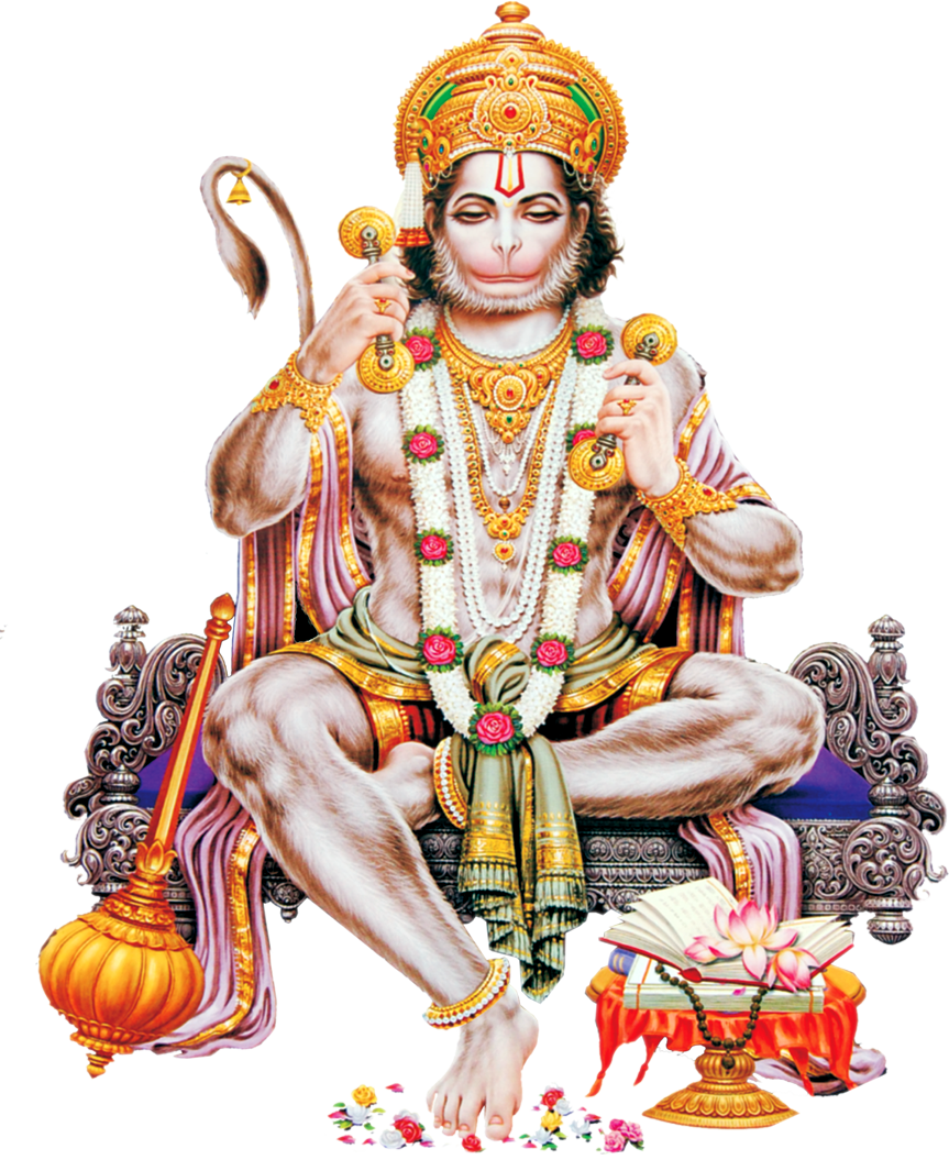 Hanuman PNG transparent image download, size: 863x1055px