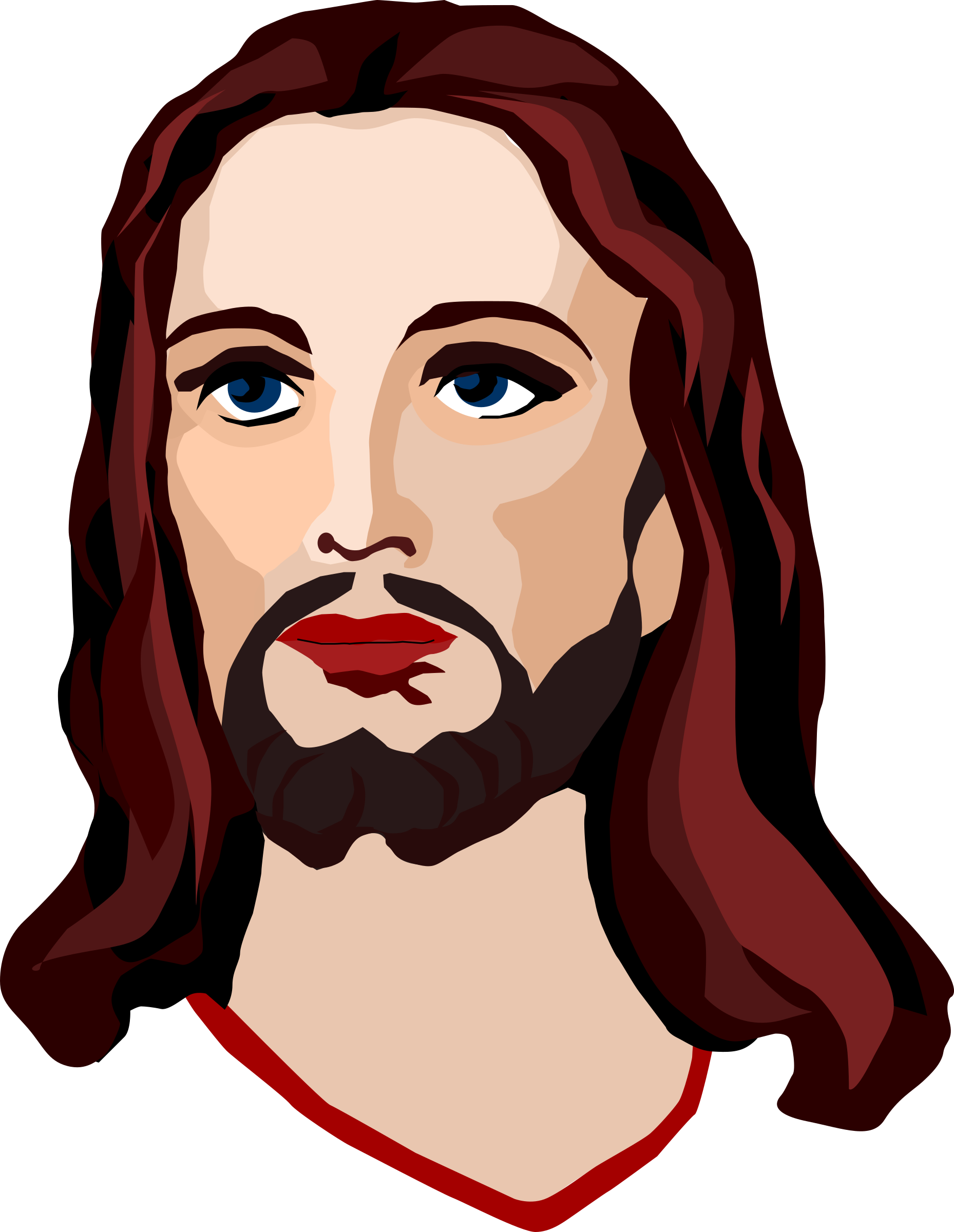 Jesus Christ PNG transparent image download, size: 1858x2400px