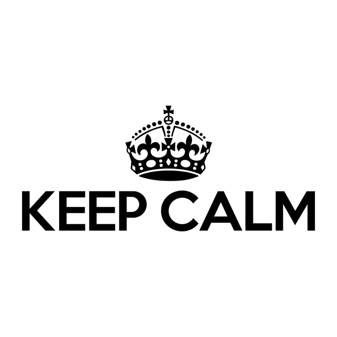 keep calm crown png