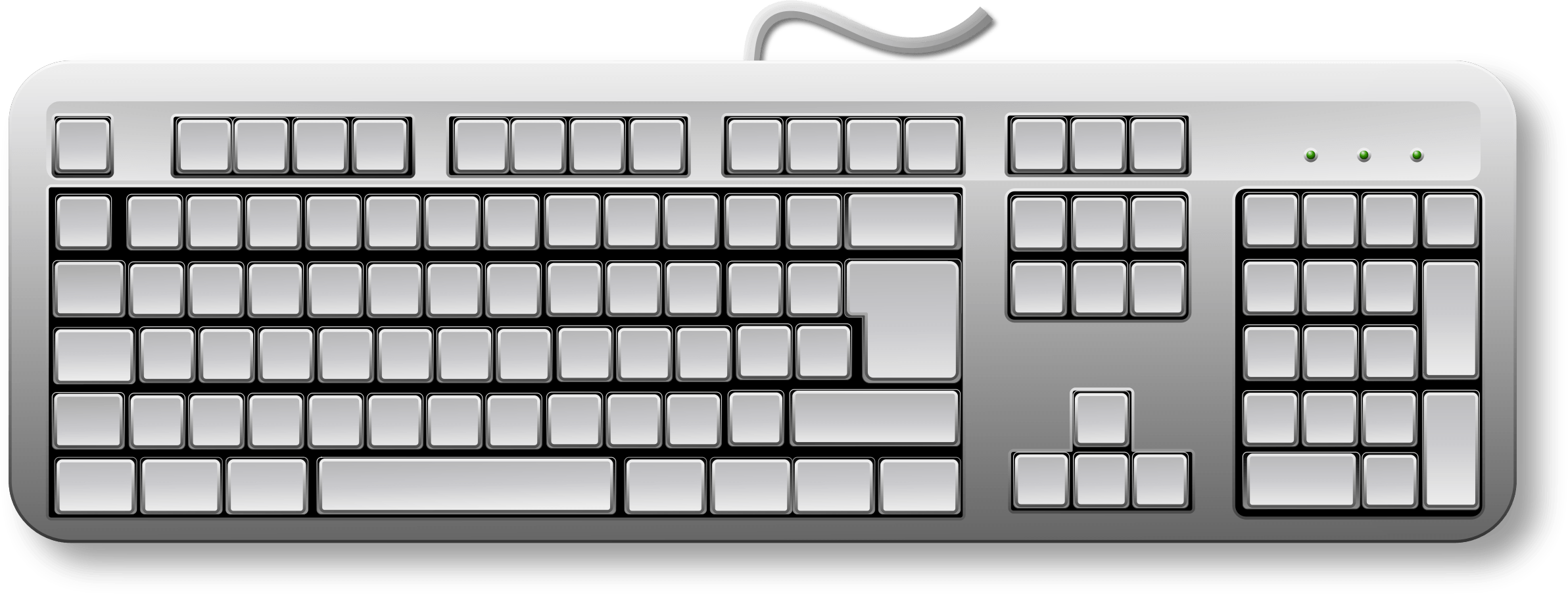 computer key clipart