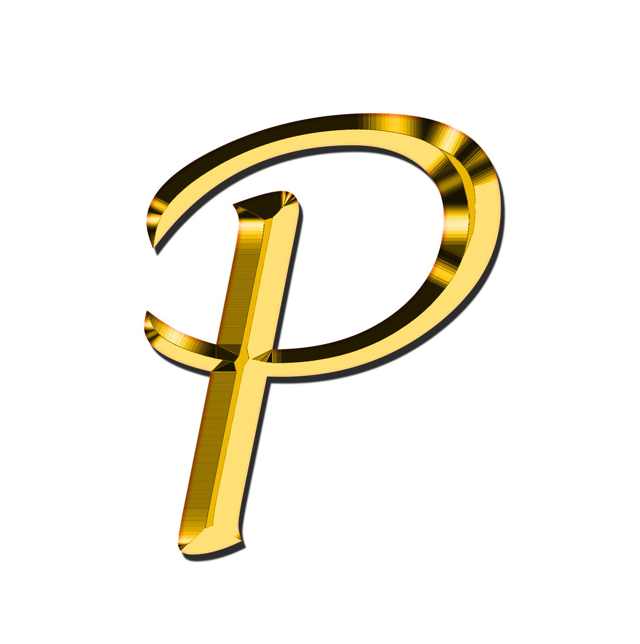 Letter P PNG transparent image download, size: 1271x1280px