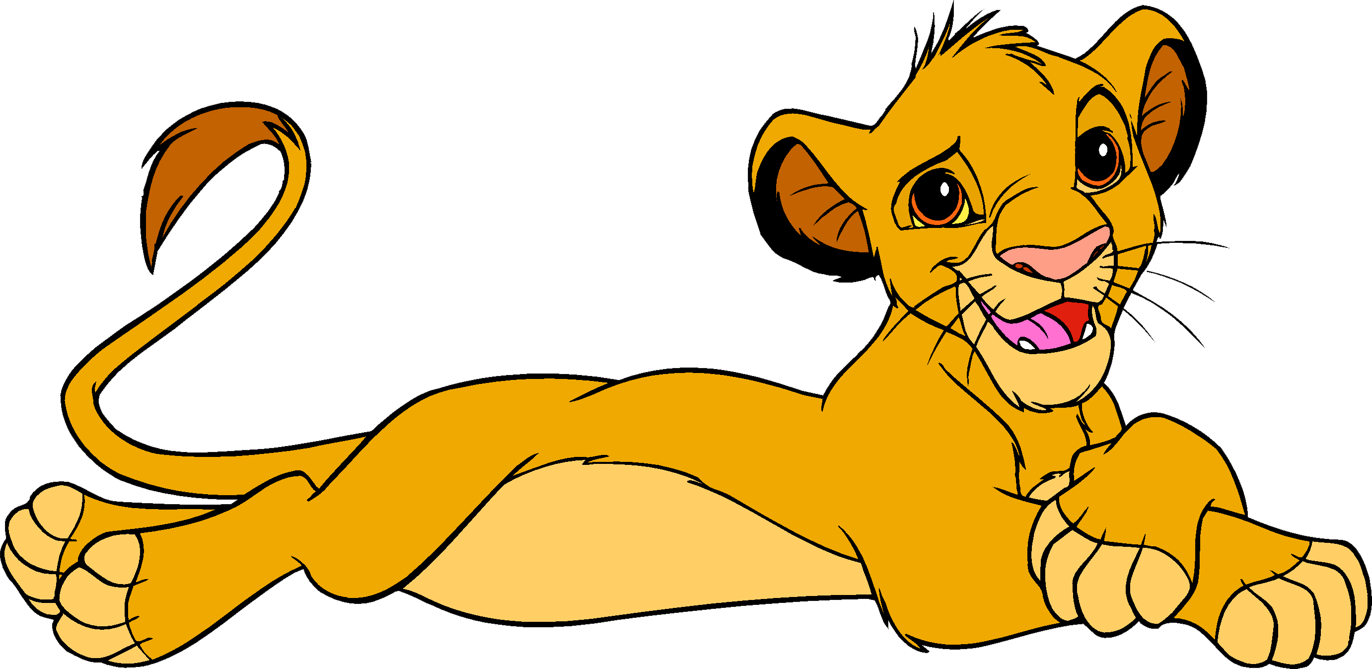 Lion King PNG transparent image download, size: 2763x1347px