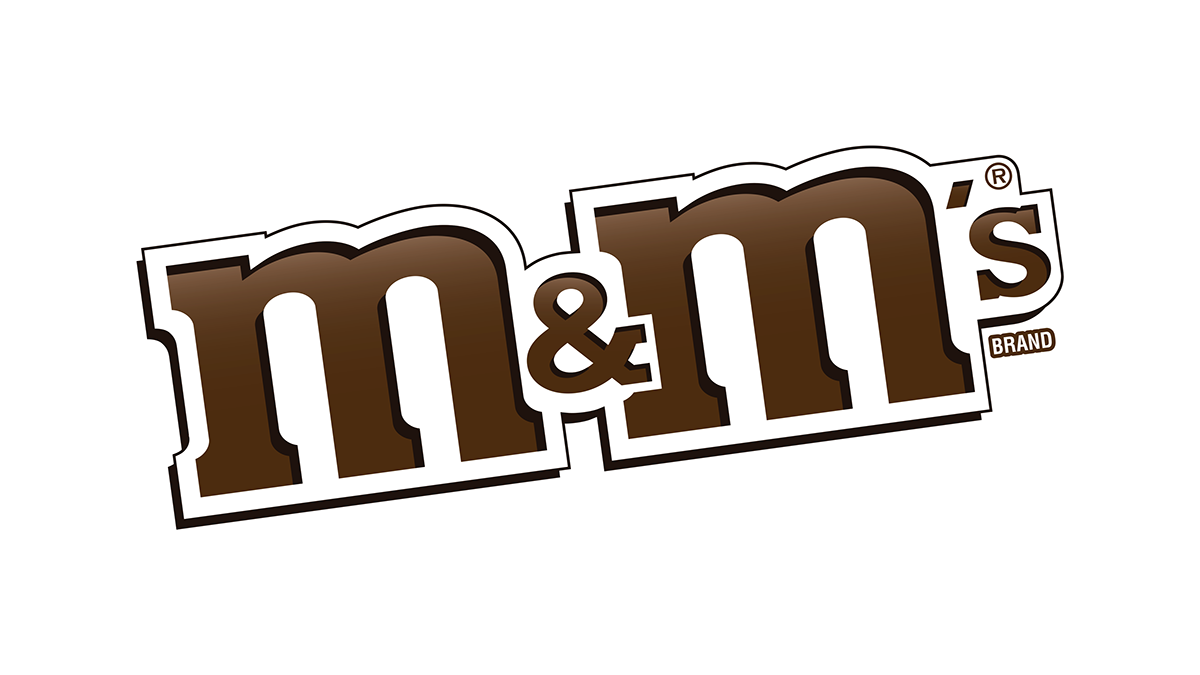 M&M's logo PNG transparent image download, size: 1800x951px