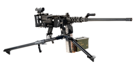 Machine gun PNG transparent image download, size: 450x233px