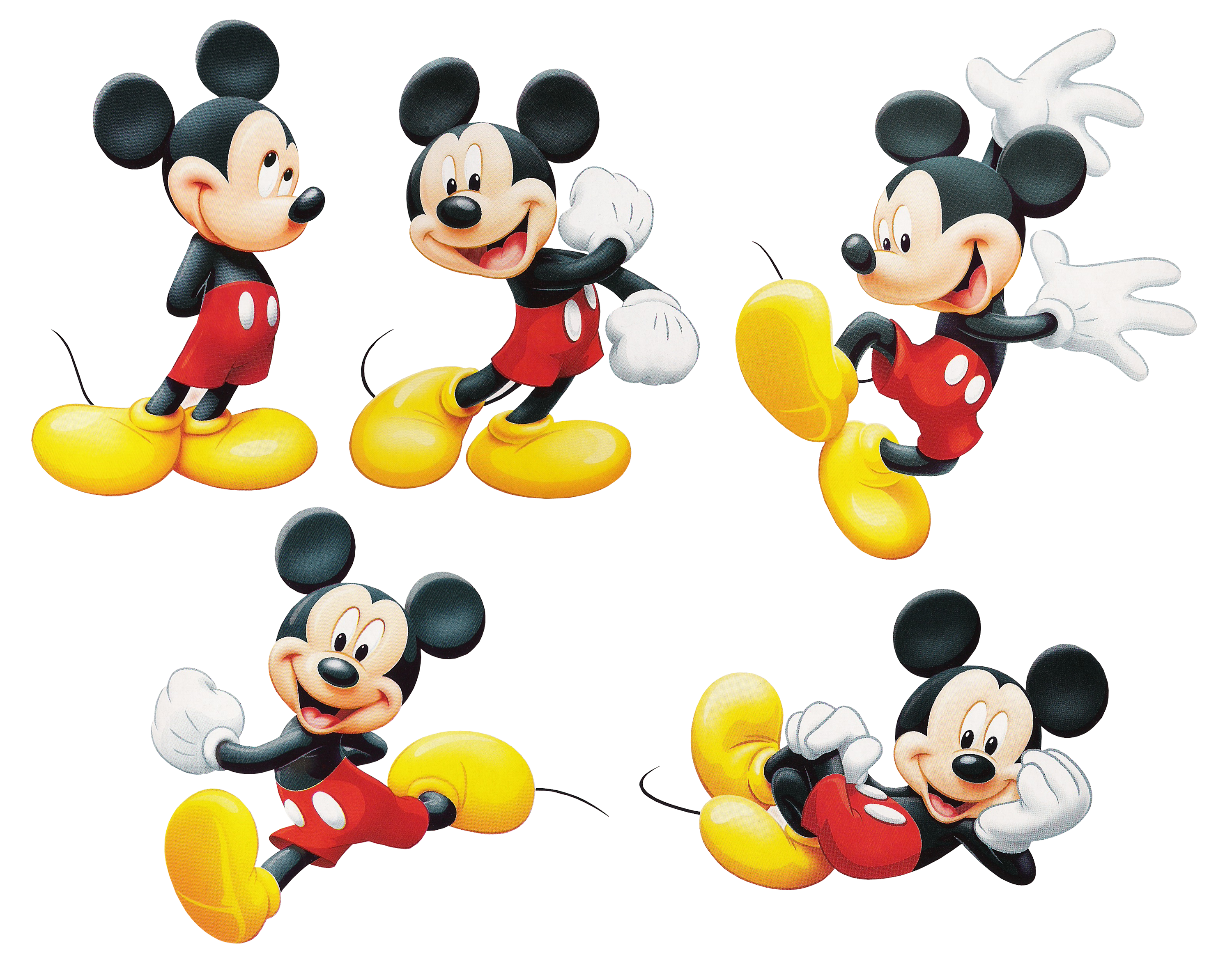 Mickey Mouse And Friends transparent background PNG cliparts free download