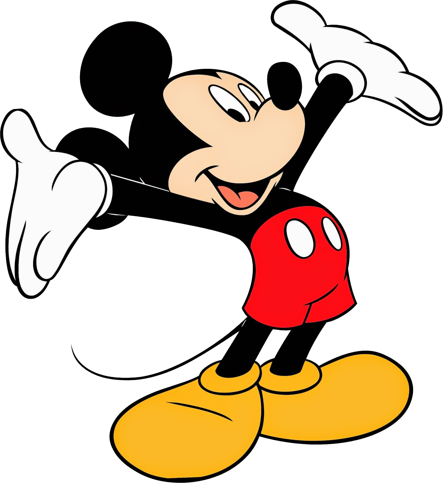 Mickey Mouse Free PNG Images, Mickey Cartoon Characters - Free