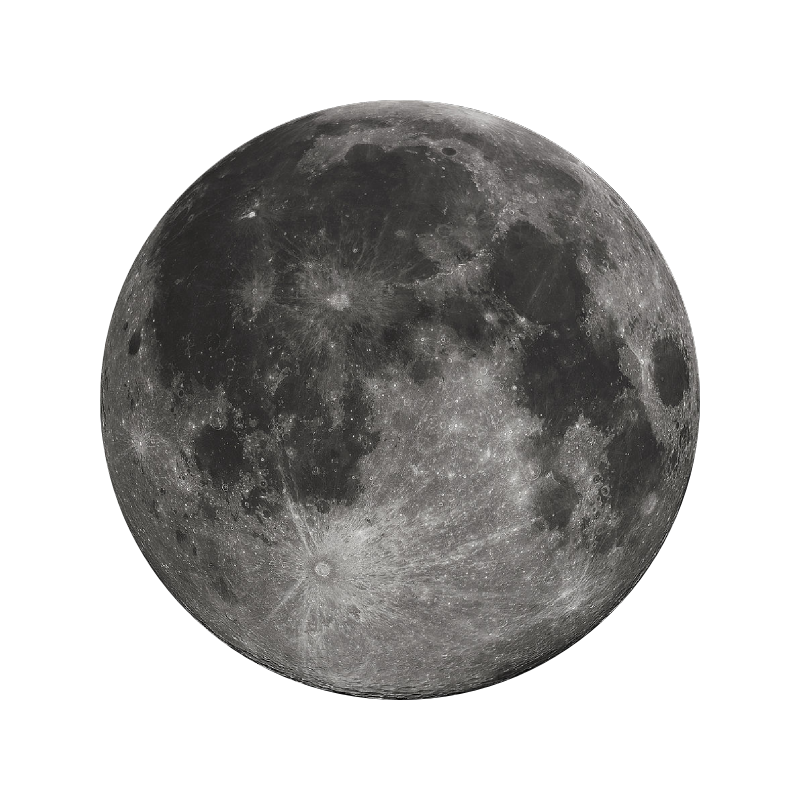 Moon PNG transparent image download, size: 800x800px