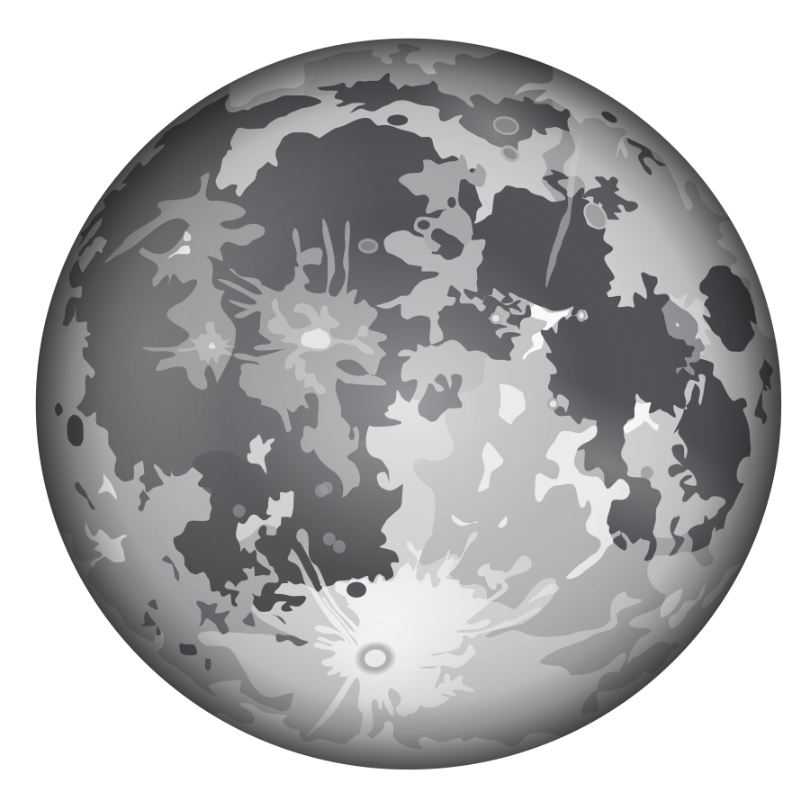 Crescent Moon Vector Art PNG Images